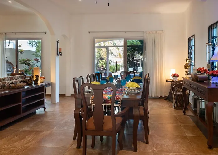 Casa Zarah - Hacienda Family - Pool And 2-block To Pousada Puerto Morelos